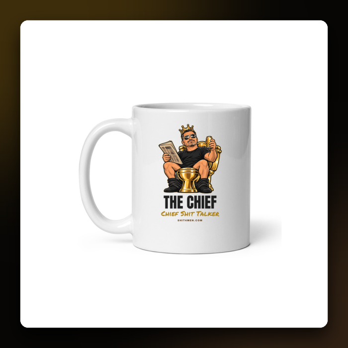 The Chief's Throne Mug — product mockup