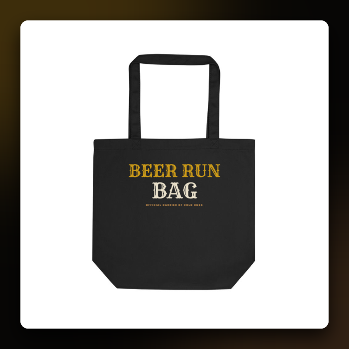 Beer Run Bag Tote — product mockup